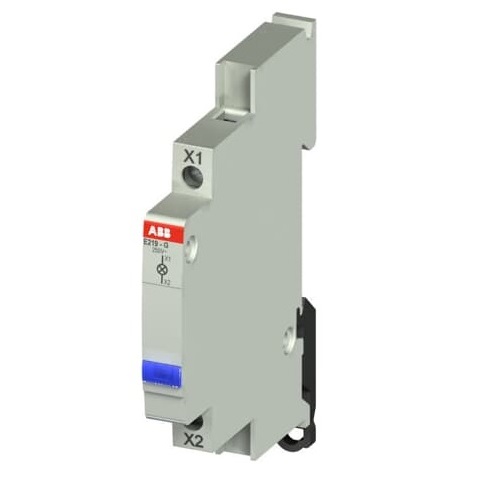 Voyant LED bleu 115/250VAC E219-G ABB
