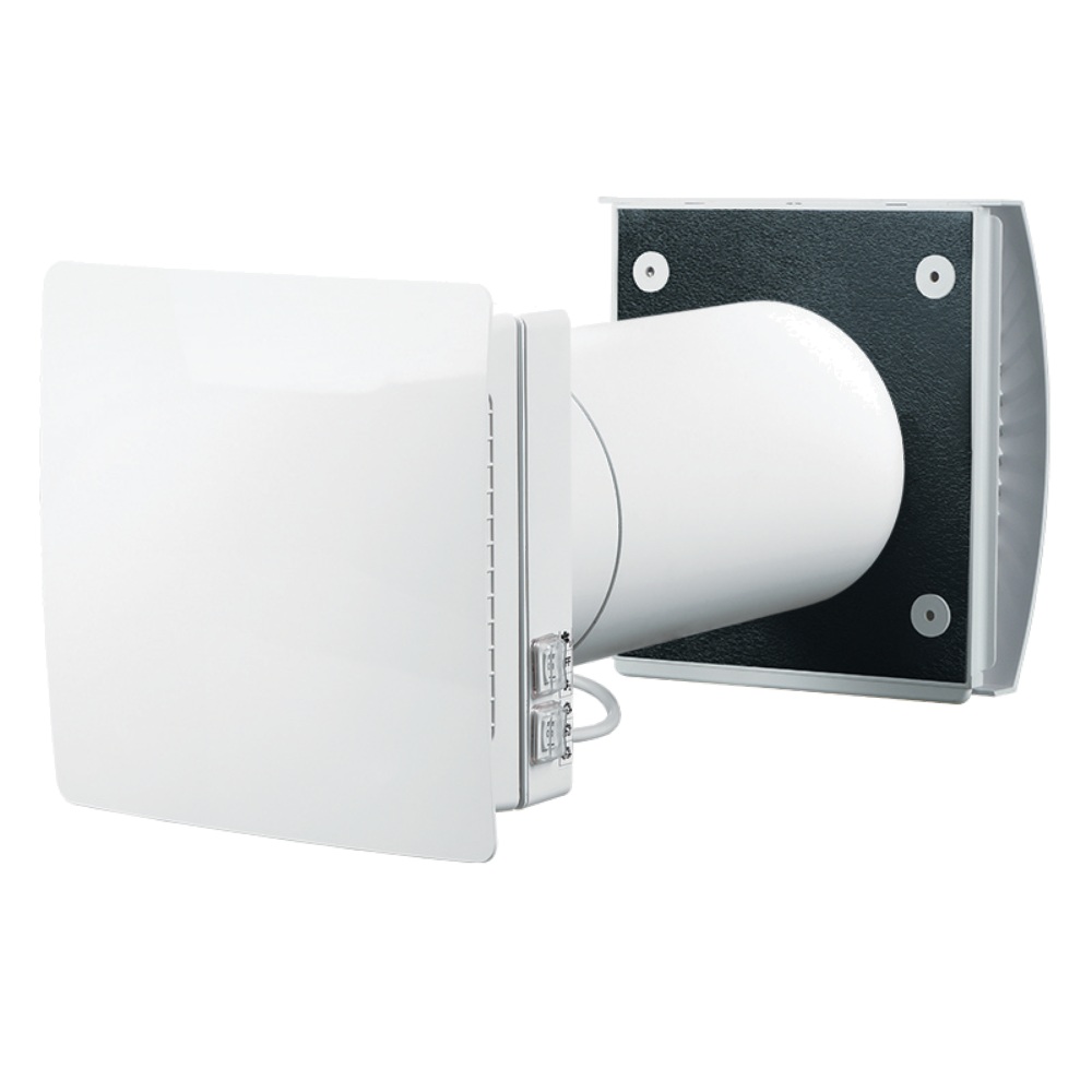 Extracteur d'air individuel à double flux 14-54m³/h Ø157mm pour murs de 250 à 470mm Nano Air 50 Aldes