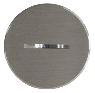 Bouchon inox brossé Ø68mm standard pour prise de sol IP66 AR7145201 Arpi by Lithoss