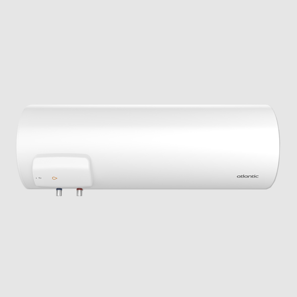 Chauffe-eau horizontal 100 litres à résistance stéatite 1200W mono (triphasé en option) Zénéo ACI Hybride Atlantic