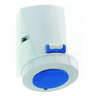 Socle de prise de courant en saillie CE bleu 16A/230V 2P+T IP67 1133 Bals