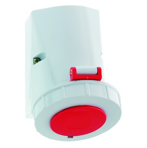 Socle de prise de courant en saillie CE rouge 32A/400V 3P+N+T IP67 1155 Bals