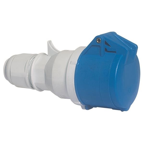 Prise mobile CE bleue 32A/230V 3P+T IP44 3141 Bals