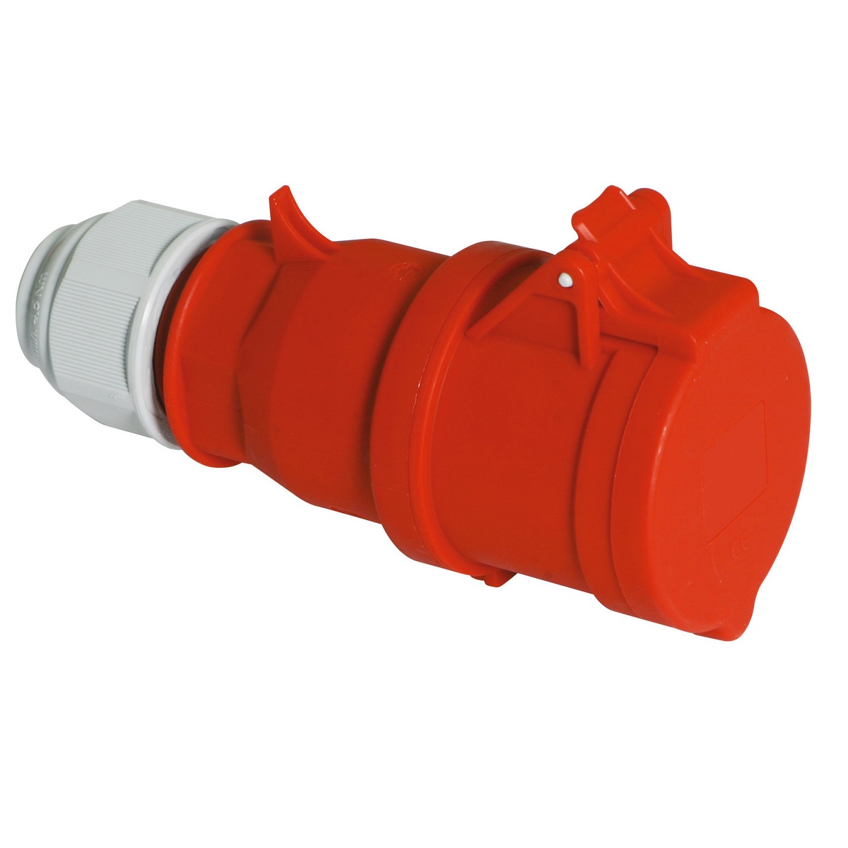 Prise mobile CE rouge 32A/400V 3P+T IP44 Quick-Connect 3142 Bals