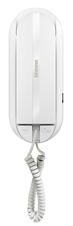 Poste intérieur audio avec combiné et appel palier système 2 fils Sprint L2 Bticino