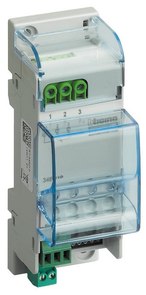 Relais modulaire multifonctionnel pour commande supplémentaire système 2 fils BTicino