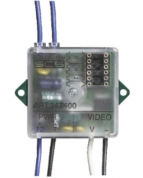 Interface caméra extérieure coax pour bus 2 fils BTicino