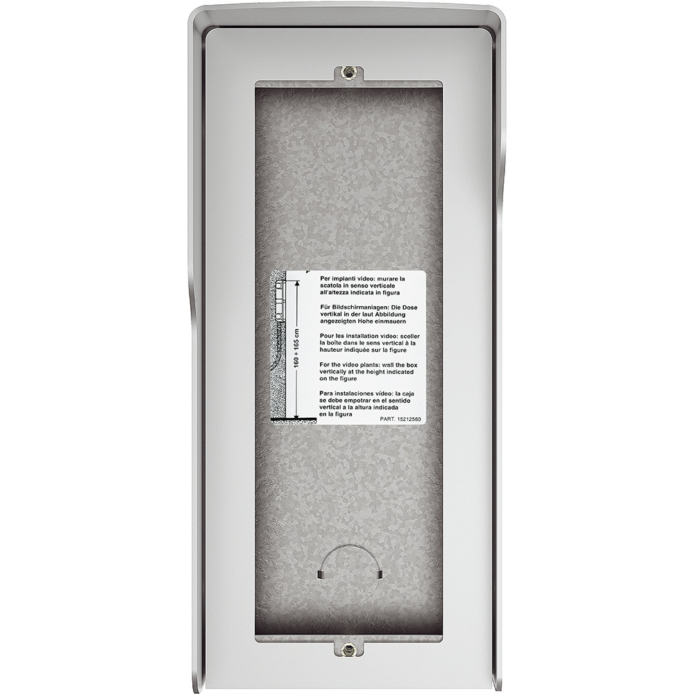 Boîte en saillie avec visière anti-pluies 3 modules Sfera New BTicino