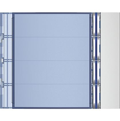Plaque frontale 4 boutons All Metal pour module boutons-poussoirs 4 appels Sfera New BTicino