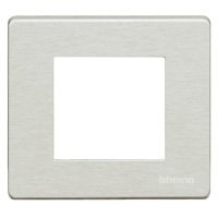 Plaque de recouvrement 1x2 modules oxydal Magic Bticino