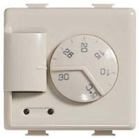 Thermostat d'ambiance électronique 1 contact NO/NF 2A/230V 2 modules Magic Bticino