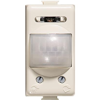 Détecteur de mouvement IR 200W/230V avec bouton de dérogation O-A-1 1 module Magic Bticino