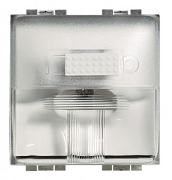 Eclairage de plinthe à Led blanche 230V 2 modules Living Light Bticino