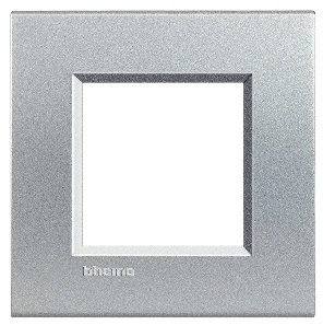 Plaque de recouvrement 2 modules Tech Living Light Bticino