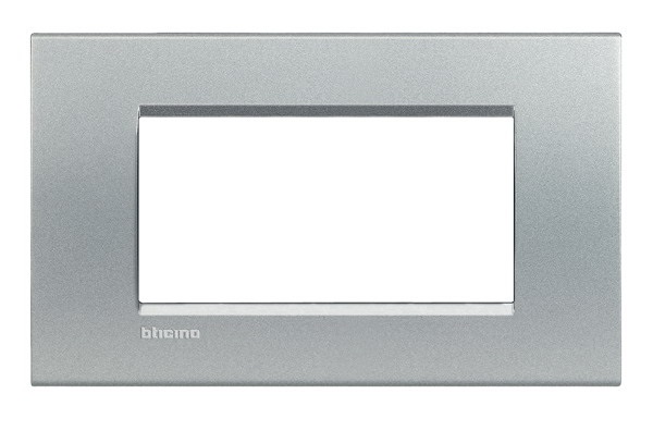 Plaque de recouvrement 4 modules Tech Living Light Bticino