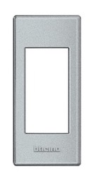 Plaque de recouvrement 1 module avec support sur profilé Tech Living Light Bticino
