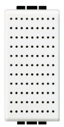 Sonnerie à timbre bronze 80dB/230VAC/8VA 1 module wit Living Light  Bticino