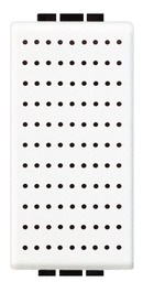 Ronfleur 75dB/230VAC/8VA 1 module blanc Living Light  Bticino