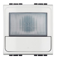 Détecteur de mouvement IR Green Switch à 2 fils 2.5A/250V 2 modules blanc Living Light Bticino