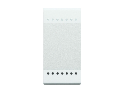 Touche standard haute luminosité pour commande à bascule 1 module blanc Living Light Bticino