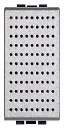 Sonnerie à timbre bronze 80dB/12VAC/5VA 1 module Tech Living Light  Bticino