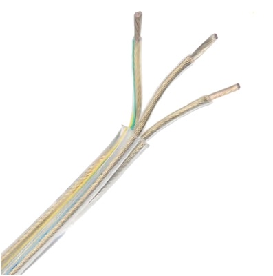 Câble souple transparent 3G0.75mm² pour luminaires