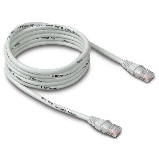Cordon de brassage 2xRJ45 S-FTP Cat.6A  PVC  3m gris LSOH (sans halogène)