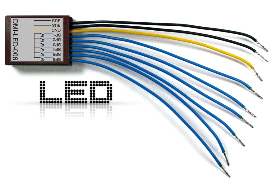 Module d'identification et pilotage LED DMI-LED-006 Domestia