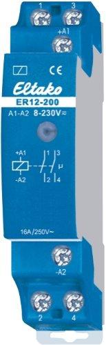 Relais modulaire bipolaire 2P/16A 8~230VAC/DC Eltako