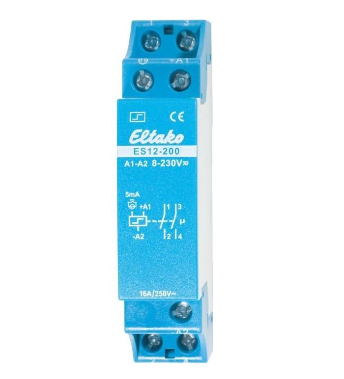 Télérupteur bipolaire 2P/16A 8~230VAC/DC Eltako