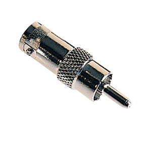 Adaptateur fiche BNC femelle/ Fiche RCA mâle