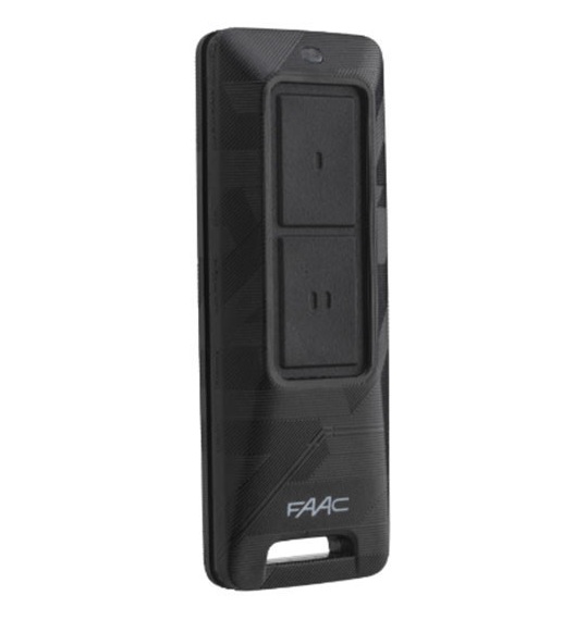 Télécommande noire 2 canaux XT2 FDS 433-868 MHz Faac