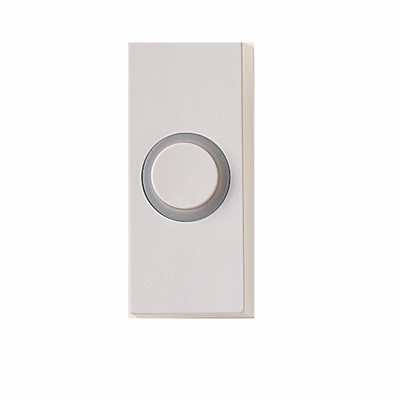 Bouton-poussoir blanc Lightspot D534WE Friedland Honeywell 