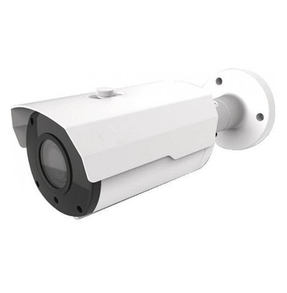 Caméra IP tube HD 5MP PoE infrarouge 40 m IP67 blanche GGM IPCB5MV12E Gigamedia