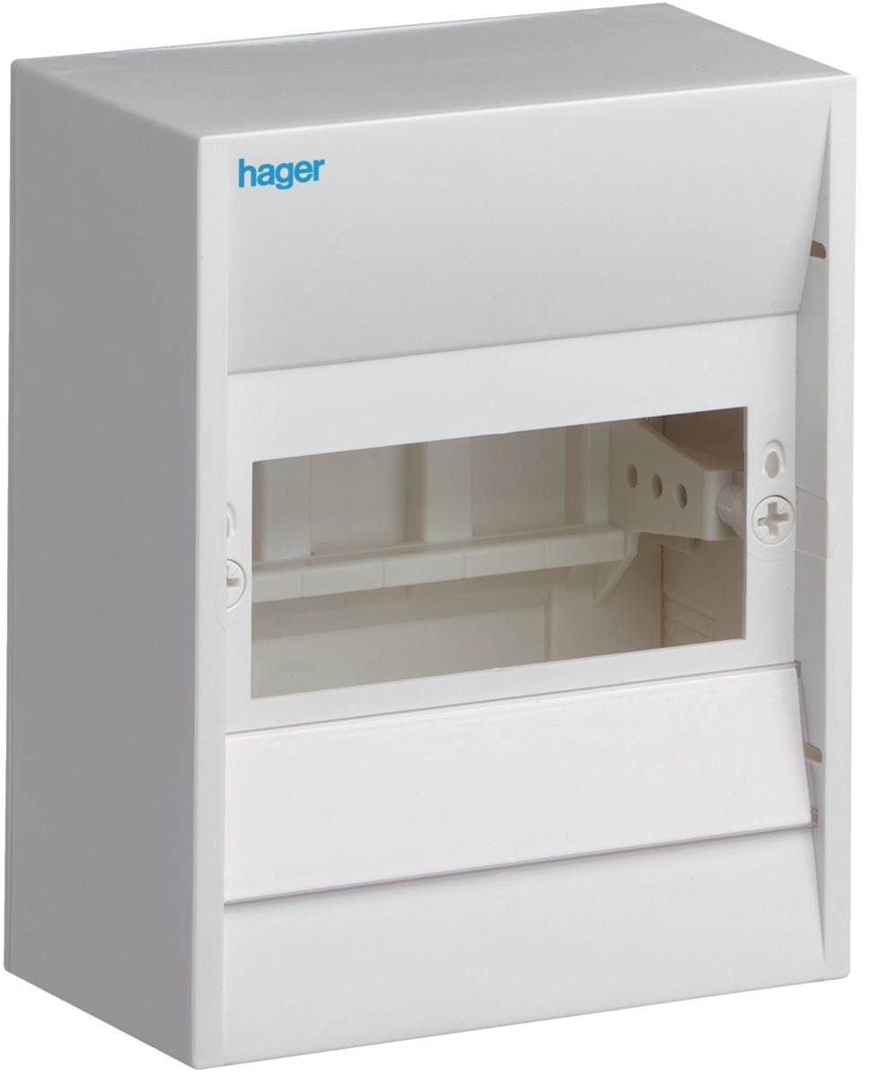 Coffret apparent  6 modules Mini Gamma sans porte Hager