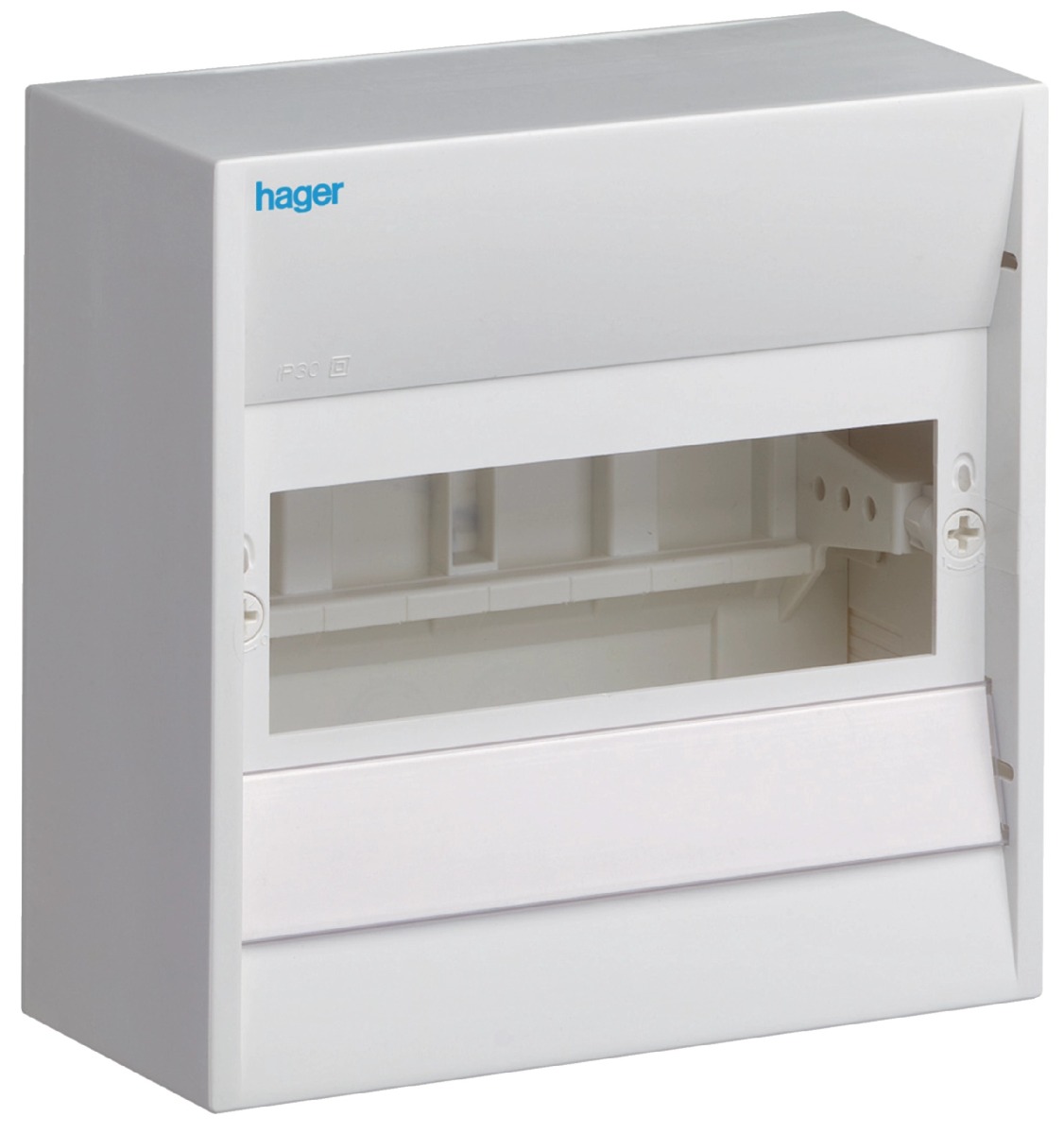 Coffret apparent  8 modules Mini Gamma sans porte Hager