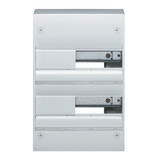 Coffret apparent 26 modules (2x13) Gamma sans porte Hager