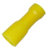 Cosse à sertir clip Faston mâle isolée 6.3x0.8mm pour fils 4-6mm² jaune Haupa