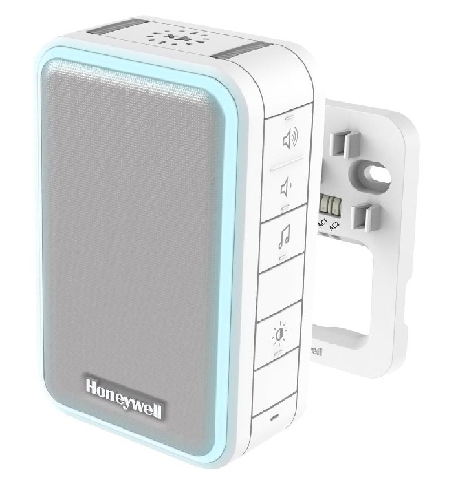 Carillon filaire blanc avec halo lumineux et mode sommeil DW315S Honeywell