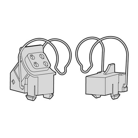 Douille  tube circline G10q avec contact