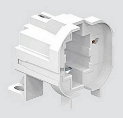 Douille G24d-3 & GX24d-3 pour lampe fluocompacte