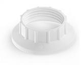 Bague blanche bakélite pour douille filetée E14