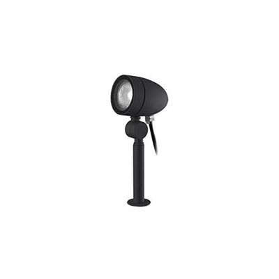 Spot d'accentuation anthracite GU10  sur piquet Luxy 65 OU10824 Indigo