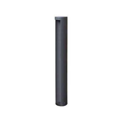 Poteau rond aluminium anthracite H=650mm Led 7W/230V/3000K/660Lm OU13824 Luxi 650 Indigo