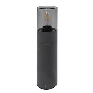 Poteau rond anthracite verre clair H=500mm max.18W/E27/230V IP54 RONDO P E27 OU40224 Indigo