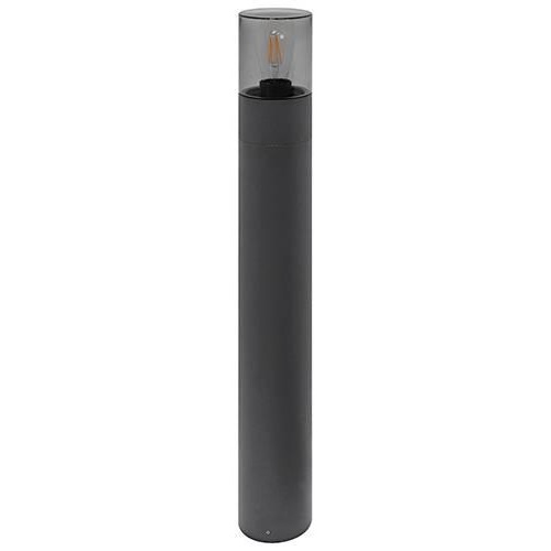 Poteau rond anthracite verre clair H=900mm max.18W/E27/230V IP54 RONDO P E27 OU40324 Indigo