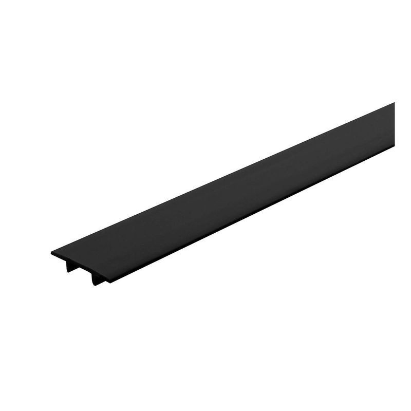 Couvercle pour rail apparent noir Lg=2000mm monophasé 230V 1 allumage Track Uno TR41405 Indigo
