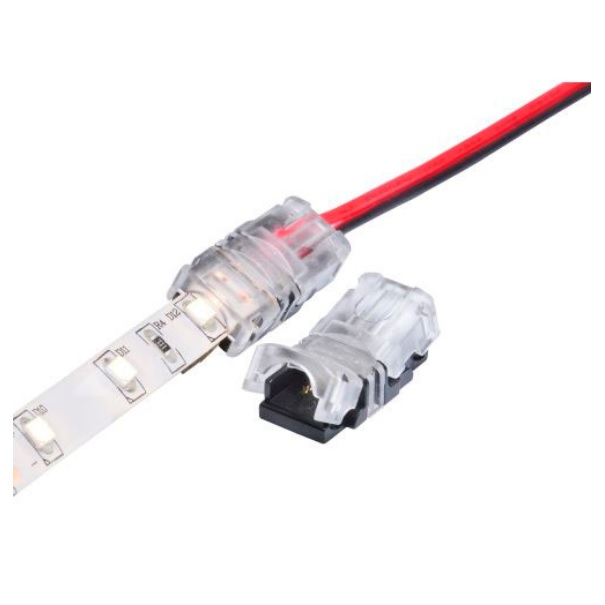 Connecteur d'alimentation IP20 ruban Led  8mm monocolor LS-C-IP20-8-2 Integratech