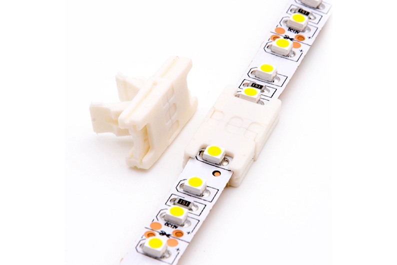 Connecteur linéaire IP20 ruban Led 10mm RGB LS-M-IP20-10-4 Integratech