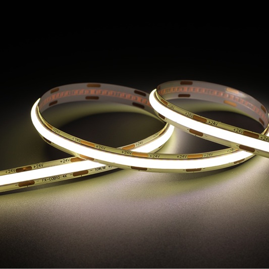 Bandeau Led COB blanc très chaud 5 mètres 48W/24VDC/2700K/4705Lm (1658Lm/m) IP20 LS-PER150IP2027COB Integratech